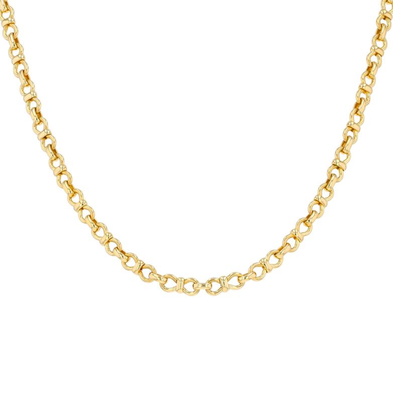 Collier maille fantaisie or jaune 32.24g Comme neuf -  reconditionné disponible sur Gemme Les Bijoux